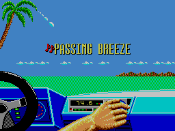OutRun (SEGA Master System) screenshot: Passing Breeze