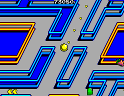 Pac-Mania (SEGA Master System) screenshot: Pacman's Park