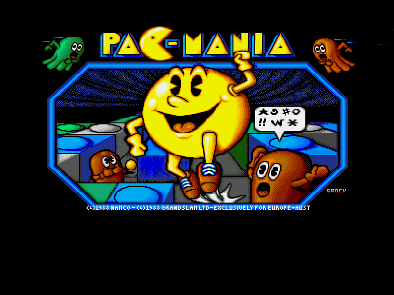 Pac-Mania (Amiga) screenshot: Loader