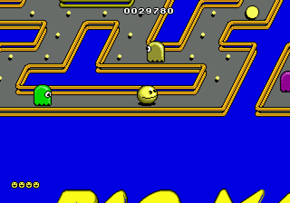 Pac-Mania (Genesis) screenshot: Pacman Theatre