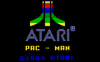 Pac-Man (Intellivision) screenshot: Title screen