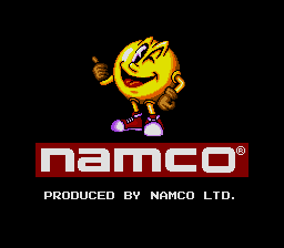Pac-Man 2: The New Adventures (Genesis) screenshot: Pac-Man and Namco