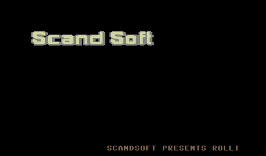 Rollin (Commodore 64) screenshot: Developer logo