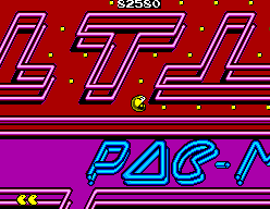 Pac-Mania (SEGA Master System) screenshot: Pacman Theatre