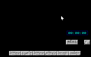 Paladin (DOS) screenshot: There is no main menu, the game's interface starts blank