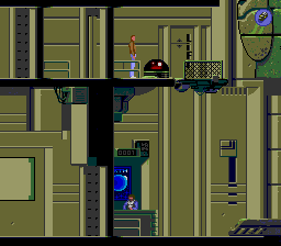 Flashback: The Quest for Identity (SNES) screenshot: Is this the Earth?!..