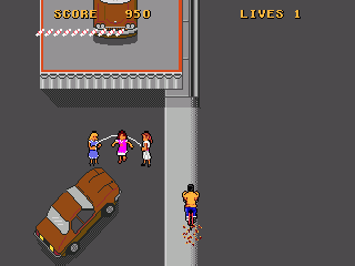 Paperboy 2 (Genesis) screenshot: There's much more freedom compared to the first game,