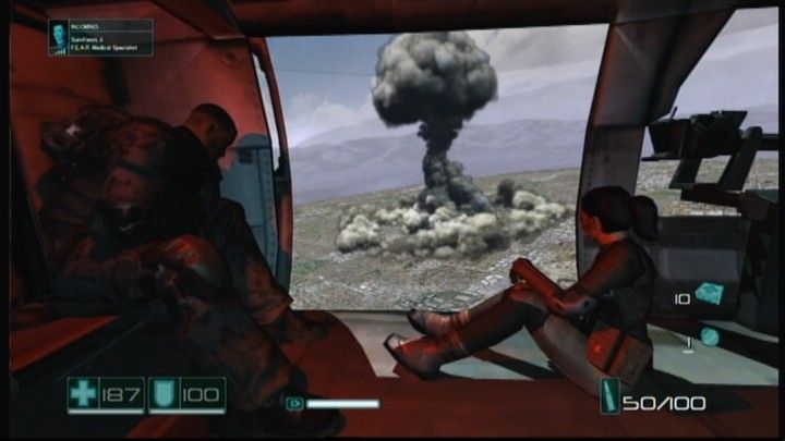 F.E.A.R.: First Encounter Assault Recon (Xbox 360) screenshot: This looks like a tactical nuke