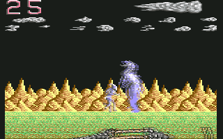 Shadow of the Beast (Commodore 64) screenshot: An enemy