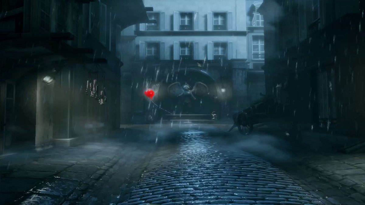 BioShock Infinite: Burial at Sea - Episode Two (Macintosh) screenshot: The balloon but ..... SALLY!