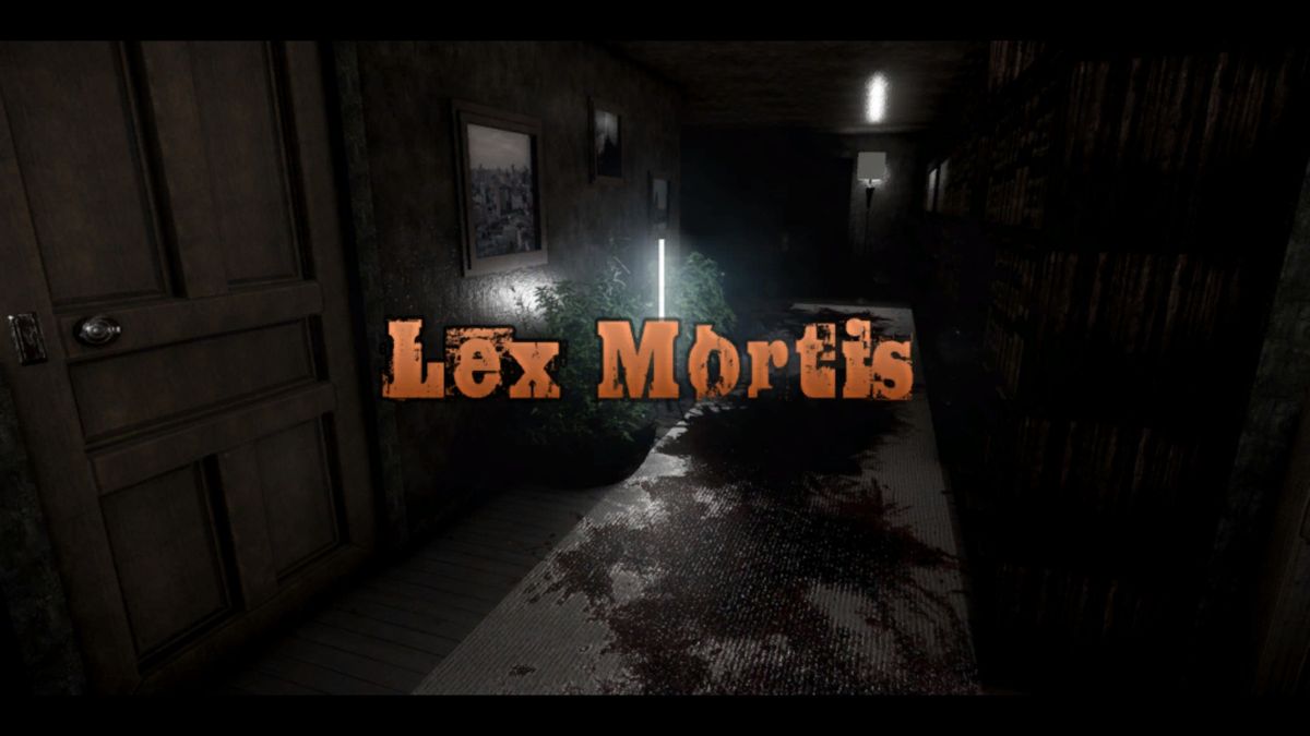 Lex Mortis (Windows) screenshot: Title screen