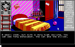 ...A Personal Nightmare (DOS) screenshot: The Kids Room