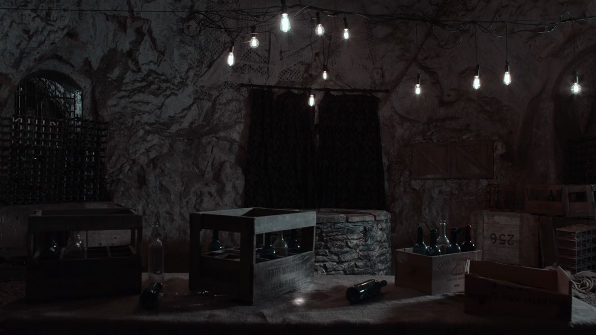 Erica (PlayStation 4) screenshot: The wine cellar