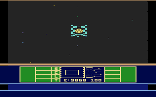 Phaser Patrol (Atari 2600) screenshot: Docking at a friendly starbase