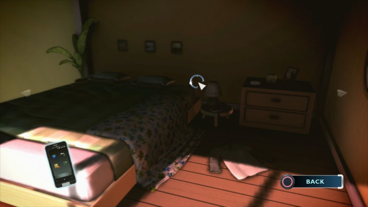 CSI: Crime Scene Investigation - Fatal Conspiracy (PlayStation 3) screenshot: The bedroom is bound to have some clues