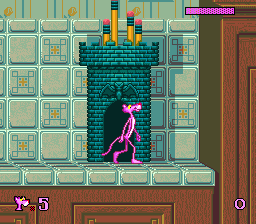 Pink Goes to Hollywood (Genesis) screenshot: Entering the first movie set