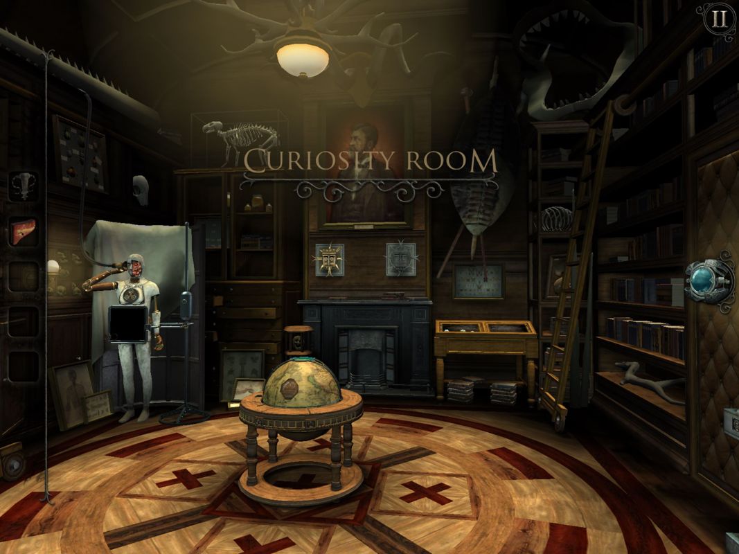 The Room: Old Sins (iPad) screenshot: The Curiosity Room