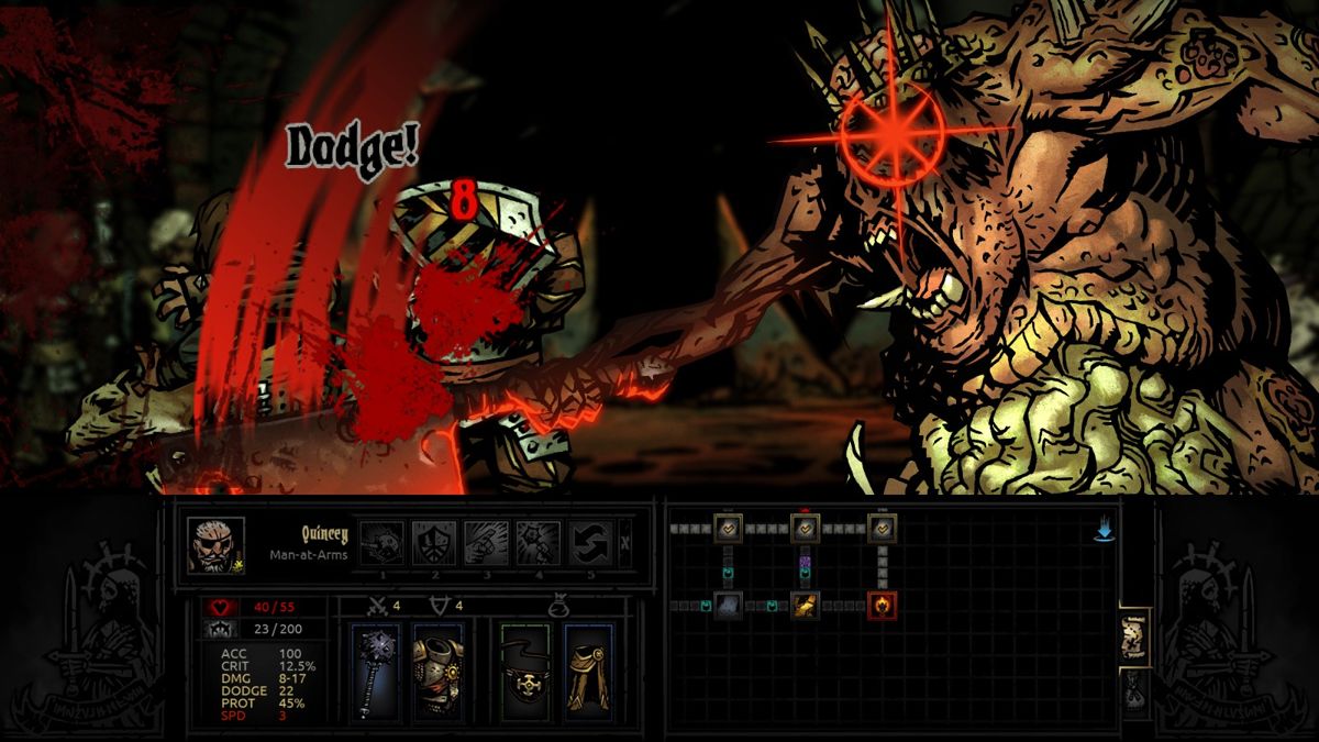 Darkest Dungeon (Windows) screenshot: Uh oh!