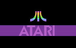 Pole Position II (Atari 7800) screenshot: Atari logo