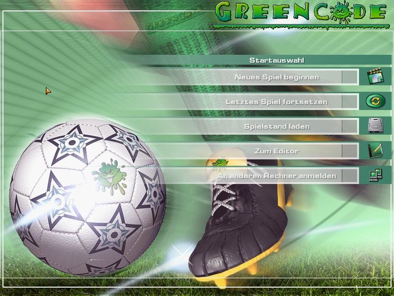 Heimspiel 2006: Der Fußballmanager (Windows) screenshot: main screen