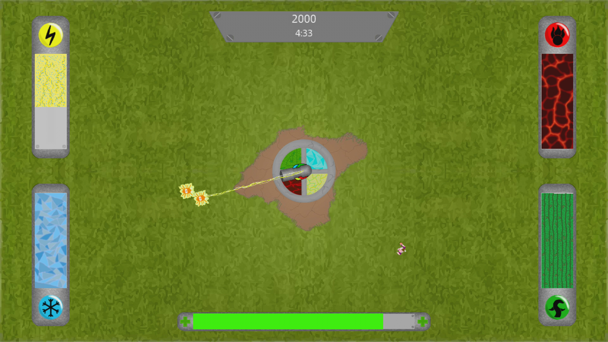 The Cannon (Xbox 360) screenshot: We electrocute spiders... (Trial version)