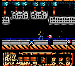 Power Blade 2 (NES) screenshot: Stage 2