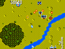 Power Strike (SEGA Master System) screenshot: Round 2