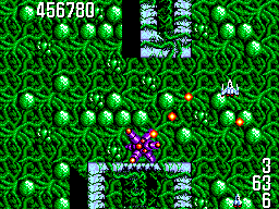 Power Strike (SEGA Master System) screenshot: What the hell is that thing?