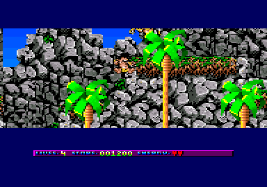 Prehistorik 2 (Amstrad CPC) screenshot: Dead