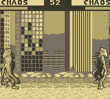 Primal Rage (Game Boy) screenshot: Chaos vs. Chaos