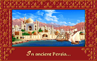 Prince of Persia 2: The Shadow & The Flame (DOS) screenshot: The Story 1