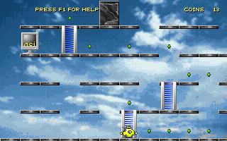 Prizm (DOS) screenshot: Coin Game