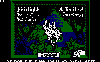 Fairlight II (Amstrad CPC) screenshot: Loading Screen
