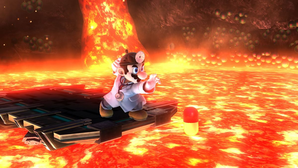 Super Smash Bros. for Wii U (Wii U) screenshot: Dr. Mario