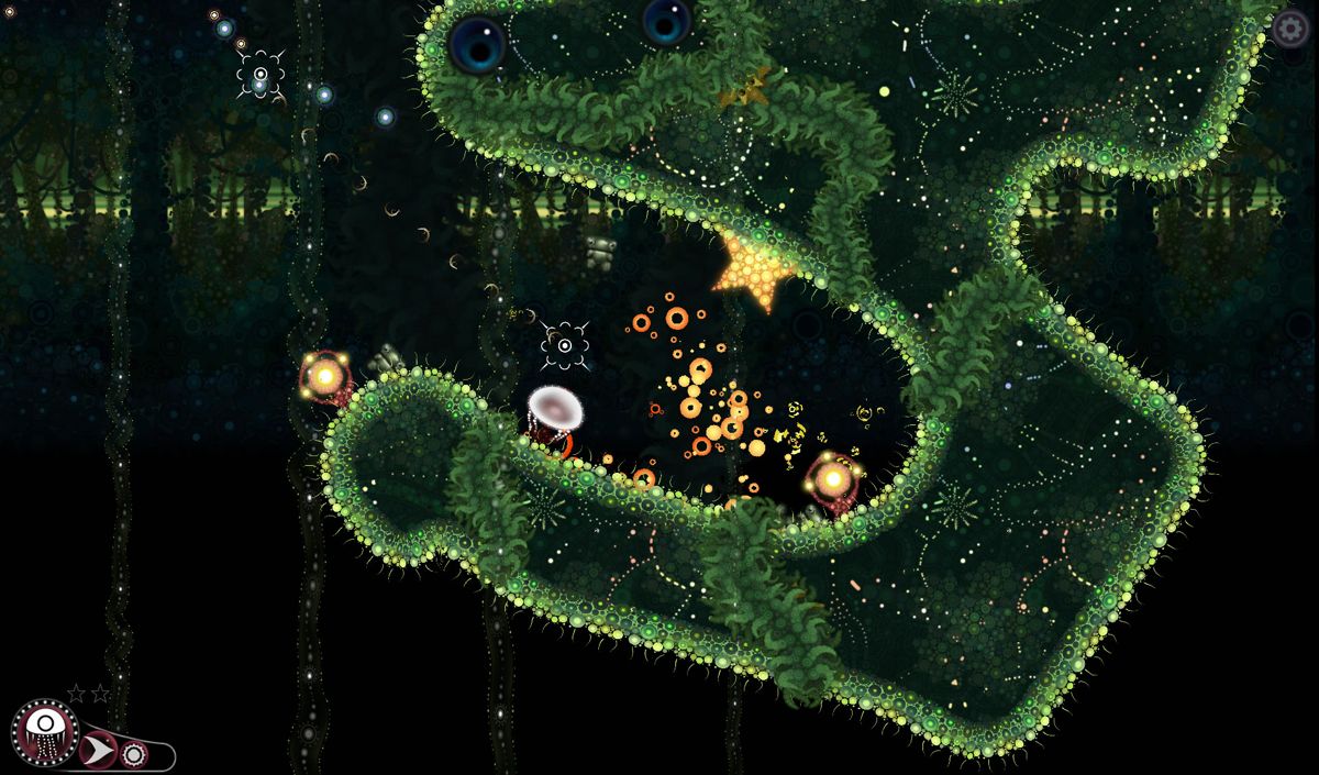 Deep Under the Sky (Android) screenshot: A nest has been filled.