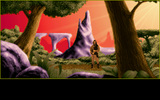 The Prophecy (DOS) screenshot: Ween, the hero