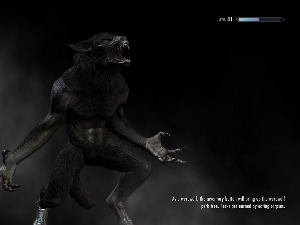 The Elder Scrolls V: Skyrim (Windows) screenshot: Loading Screen - Though most are random, some loading screens are unique to locations, past events, or abilities the character has attained.