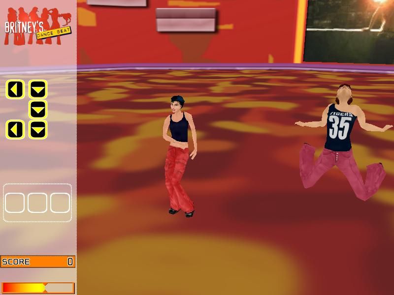 Britney's Dance Beat (Windows) screenshot: training