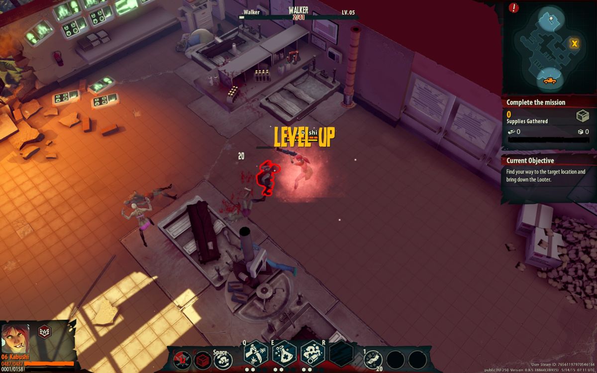 Dead Island: Epidemic (Windows) screenshot: Level up