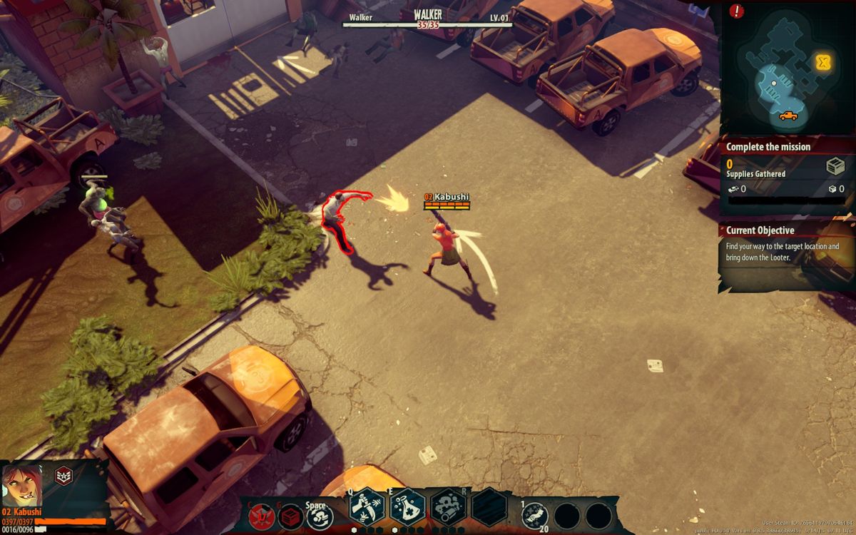 Dead Island: Epidemic (Windows) screenshot: Ranged attack