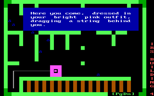 Pyro II (DOS) screenshot: Intro (continued)