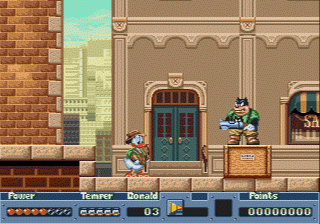 QuackShot starring Donald Duck (Genesis) screenshot: Duckburg