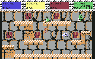 Quartet (Commodore 64) screenshot: Level 9