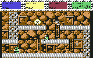 Quartet (Commodore 64) screenshot: Level 3