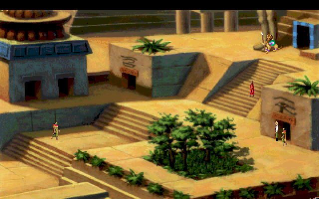 Quest for Glory III: Wages of War (DOS) screenshot: Tarna