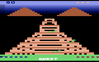 Quest for Quintana Roo (Atari 2600) screenshot: Title screen