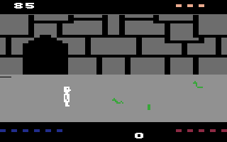 Quest for Quintana Roo (Atari 2600) screenshot: Exploring the temple