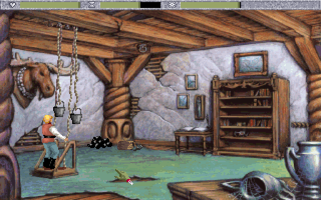 Screenshot of Quest for Glory Shadows of Darkness (DOS, 1993) MobyGames