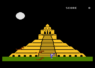 Quest for Quintana Roo (Atari 5200) screenshot: Outside the temple