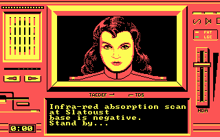 S.D.I. (DOS) screenshot: An update from your Russian counterpart